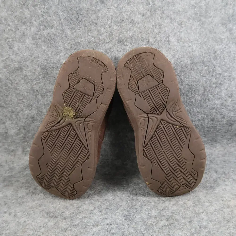 OshKosh B'Gosh Shoes Kids 9 Sneakers Boots Boys Toddler Easy On Strap Brown